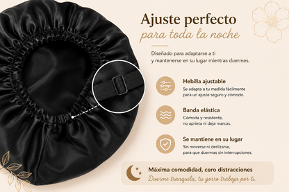 Gorro de saten